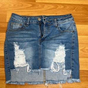 Fashion Nova Denim Skirt